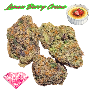 Lemon Berry Creme-Diamond Tier-THCa-Hybrid / 1 Gram